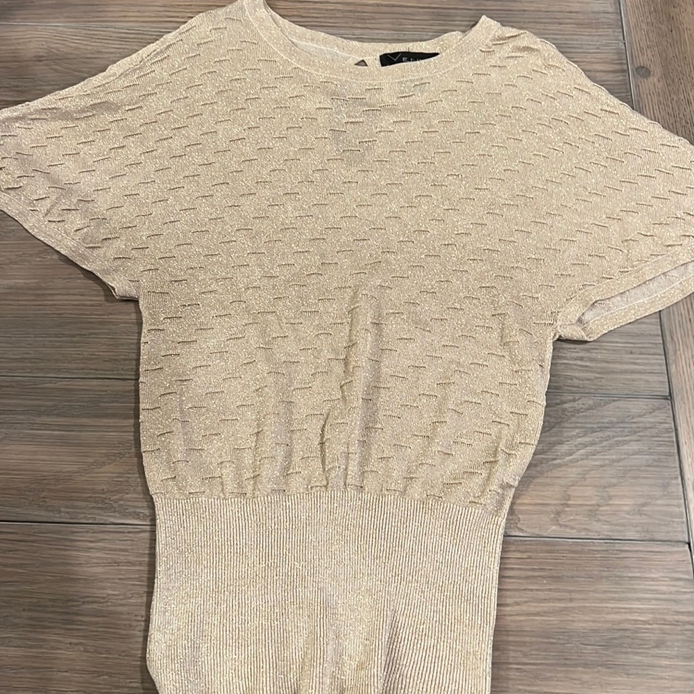 Gold Sparkle Top